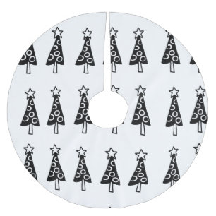 kerstboomrok zwart kerstboom rok