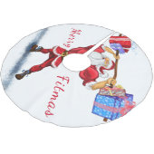 kerstboomrokken - Bodybuilder - kerstcadeautjes Kerstboom Rok (Gekanteld)