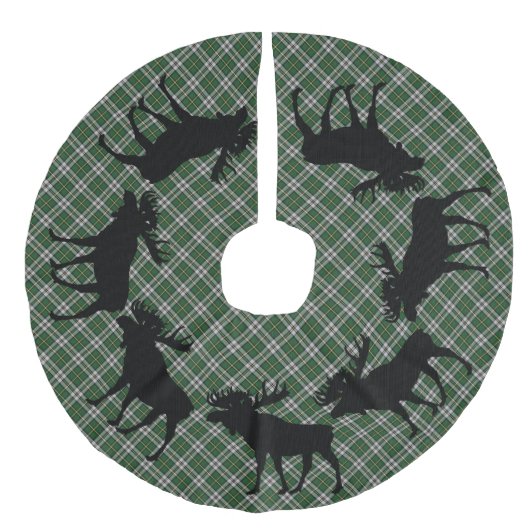 kerstboomrokken Cape Breton tartan-molen Imitatie Linnen Kerstboom Rok (Voorkant)