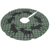 kerstboomrokken Cape Breton tartan-molen Imitatie Linnen Kerstboom Rok (Gekanteld)