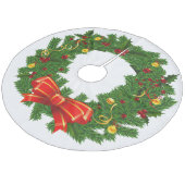 Kerstboomrokken Fleece Kerstboom Rok (Gekanteld)
