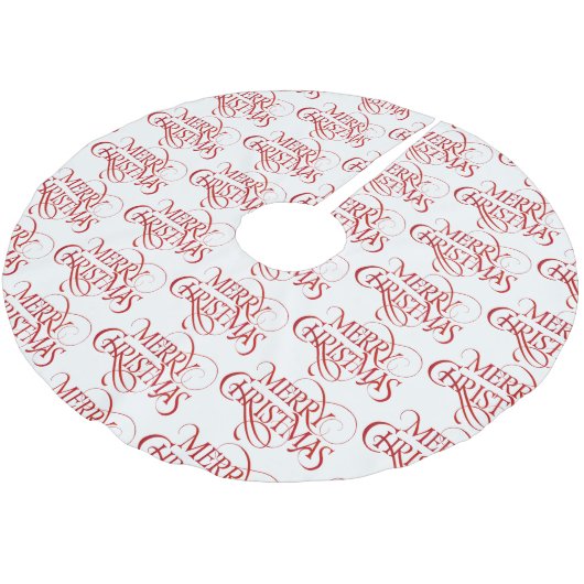 kerstboomrokken met vrolijke kerstmis kerstboom rok (Gekanteld)