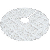 Kerstboomrokken. Vilt. glinsteren | fluweelgoud Kerstboom Rok (Gekanteld)