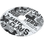 kerstboomrokken Vintage kerstkerstkerstkerstman Kerstboom Rok (Gekanteld)