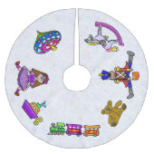 Kerstboomrokken voor speelgoed kerstboom rok (Voorkant)