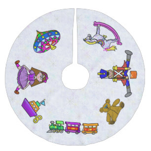 Kerstboomrokken voor speelgoed kerstboom rok