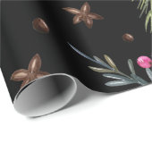 kerstboomroze vlekpapier voor het ompakken van ker cadeaupapier (Rol Hoek)