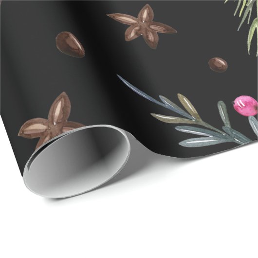 kerstboomroze vlekpapier voor het ompakken van ker cadeaupapier (Rol Hoek)