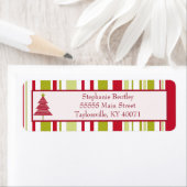 kerstboomruitplaatje etiket (Insitu)