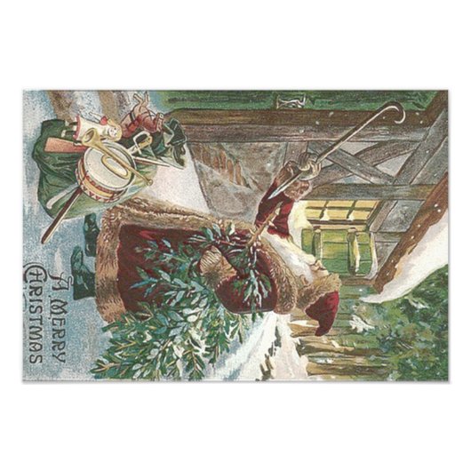 kerstboomschaar voor kerstkerstmis, speelgoedkledi foto afdruk (Voorkant)