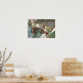 kerstboomschaar voor kerstkerstmis, speelgoedkledi poster (Keuken)