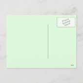 kerstboomschil feestdagenkaart (Achterkant)