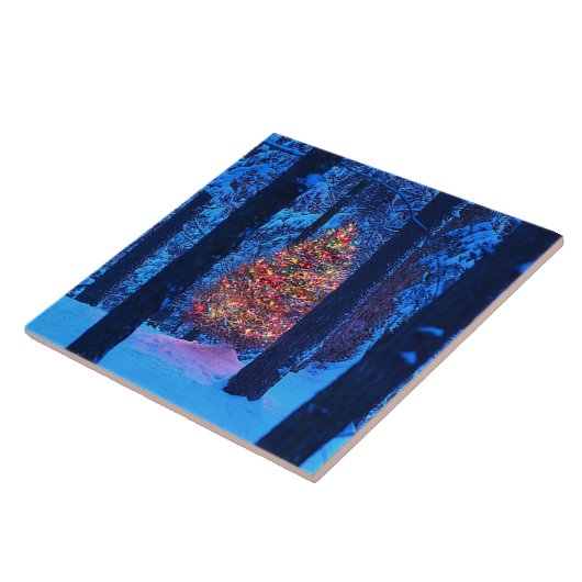 kerstboomschild tegeltje (Zijkant)