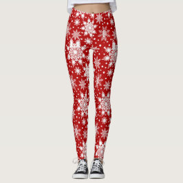 kerstboomschilderij leggings