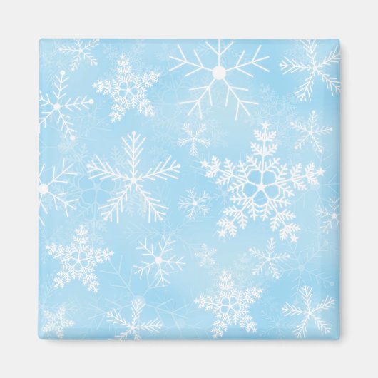 kerstboomschilderij magneet (Voorkant)