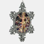 kerstboomschilderij Snowflake Ornament (Links)