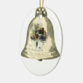 kerstboomschildering keramisch ornament (Links)