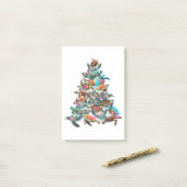 kerstboomschilders voor kerstboomversiering post-it® notes (Op bureau)