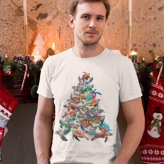 kerstboomschilders voor kerstboomversiering t-shirt