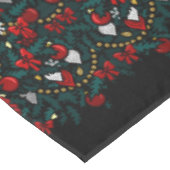 kerstboomschildklier tafelkleed (Gekanteld)