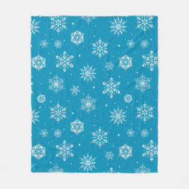 kerstboomschilfers IceBlue Fleece Blanket Deken