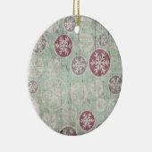 kerstboomschilfers keramisch ornament (Rechts)