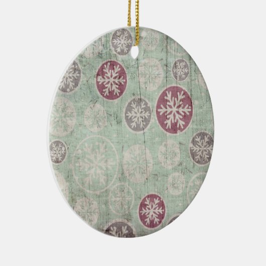 kerstboomschilfers keramisch ornament (Rechts)