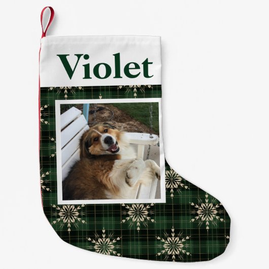 kerstboomschilfers, Kinder of gezelschapsdieren Fo Kleine Kerstsok (Voorkant)