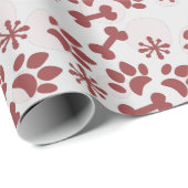 kerstboomschilfers met bont cadeaupapier (Rol Hoek)