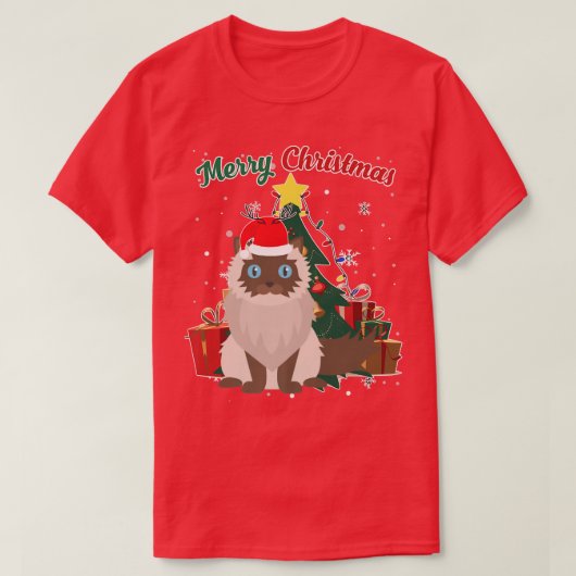 Kerstboomschilfers met himalaya t-shirt (Design voorkant)