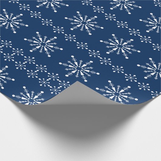 kerstboomschilfers patroon aangepaste achtergrond  cadeaupapier (Hoek)