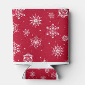 kerstboomschilfers Rood Blikjeskoeler (Achterkant)