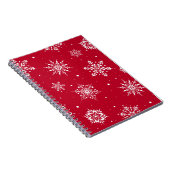 kerstboomschilfers Rood Notitieboek (Rechterzijde)