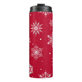 kerstboomschilfers Rood Thermosbeker