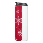 kerstboomschilfers Rood Thermosbeker (Geroteerd rechts)