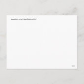 kerstboomschilfers Winterfeestdag Feestdagenkaart (Achterkant)