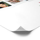 kerstboomschilkunst poster (Hoek)