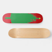 kerstboomskateboard persoonlijk skateboard (Horizontaal)