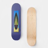 kerstboomskateboard persoonlijk skateboard (Voorkant)