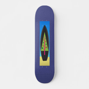 kerstboomskateboard persoonlijk skateboard