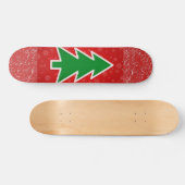 kerstboomskateboard skateboard (Horizontaal)