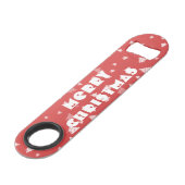 kerstboomsleutel speed flessenopener (Voorkant Gekanteld)