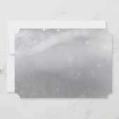 Kerstboomsneeuwvlokken, CorporateKerstparty Kaart (Achterkant)