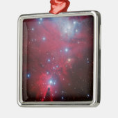 KerstboomStar-cluster Metalen Ornament (Links)