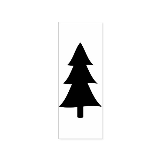 kerstboomstempel rubberstempel (Afrduk)