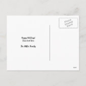 kerstboomstijl Cute boho briefkaarten (Achterkant)