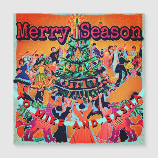  kerstboomstijl jouw tekst toevoegen (Voorkant)