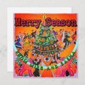  kerstboomstijl jouw tekst toevoegen (Voorkant / Achterkant)