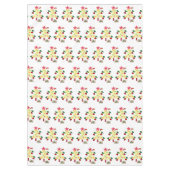 kerstboomtafelkleed, kersen feestdag tafelkleed (Voorkant)