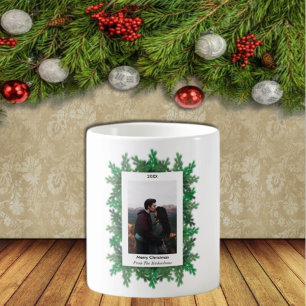 Kerstboomtak Foto Koffiemok